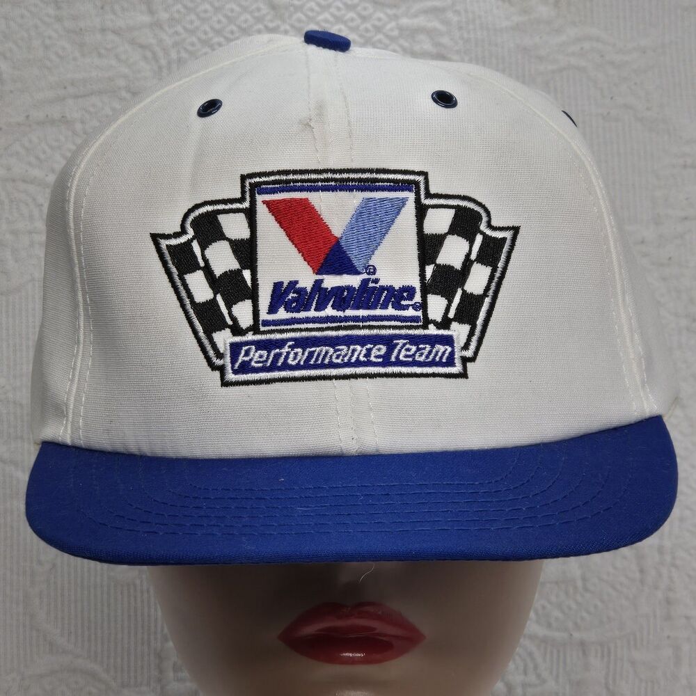 Valvaline Performance Team Racing Stylemaster USA Canvas Hat Embroidered Cap